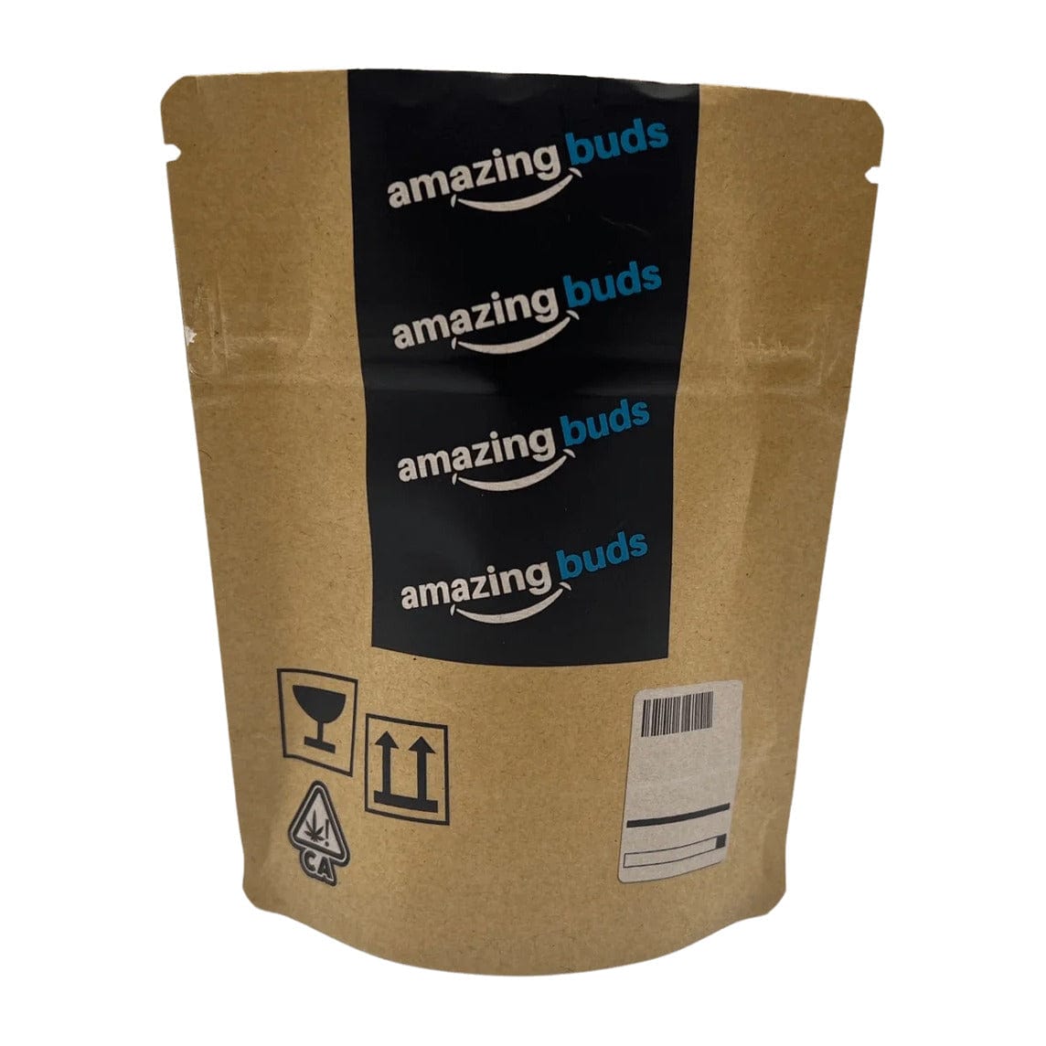 10-Pack Bag King Amazing Buds Shipping Wide Mouth Child-Resistant Mylar Bag | 1/8th ounce
