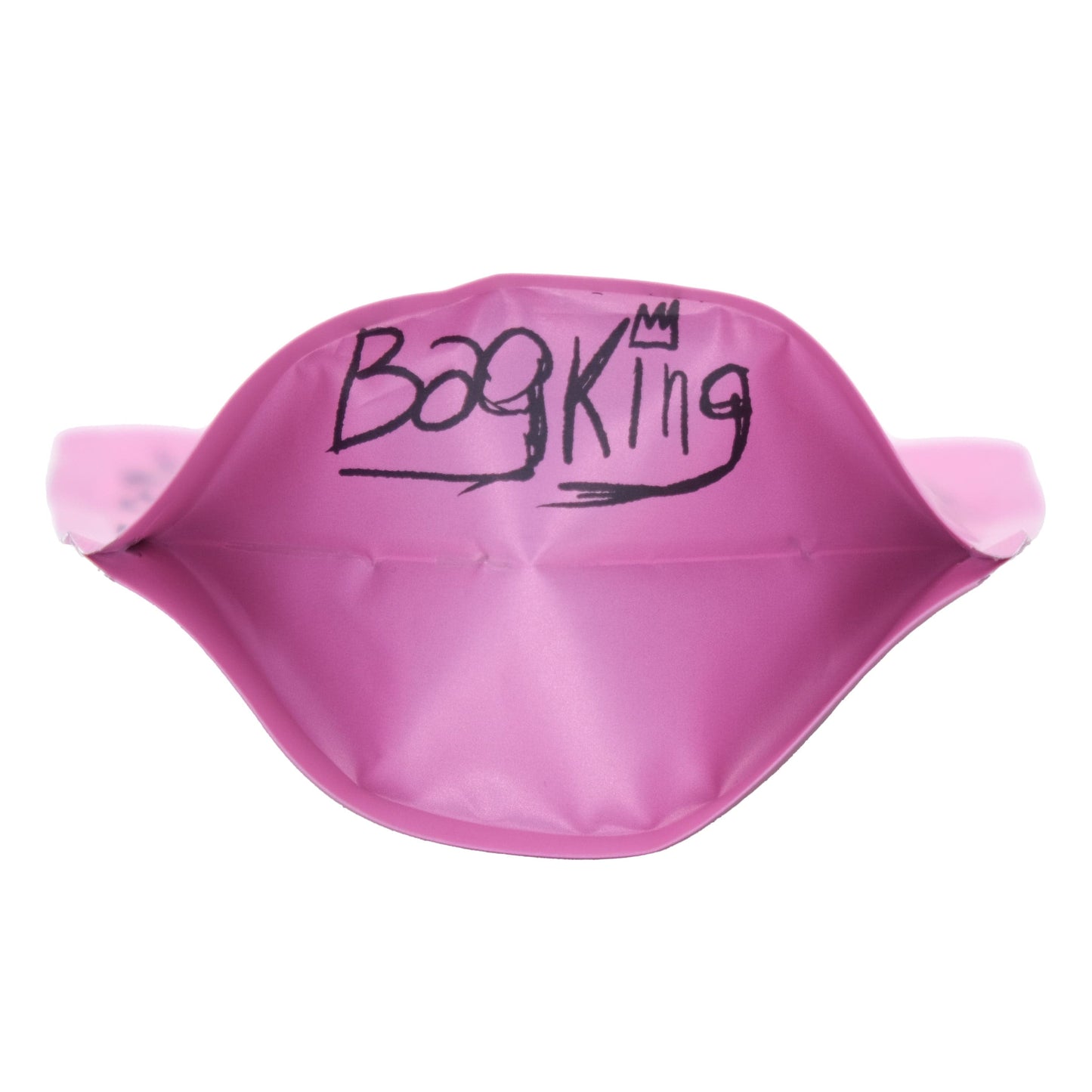 10-Pack Bag King Burn Bag Wide Mouth Mylar Bag | 1/8th ounce