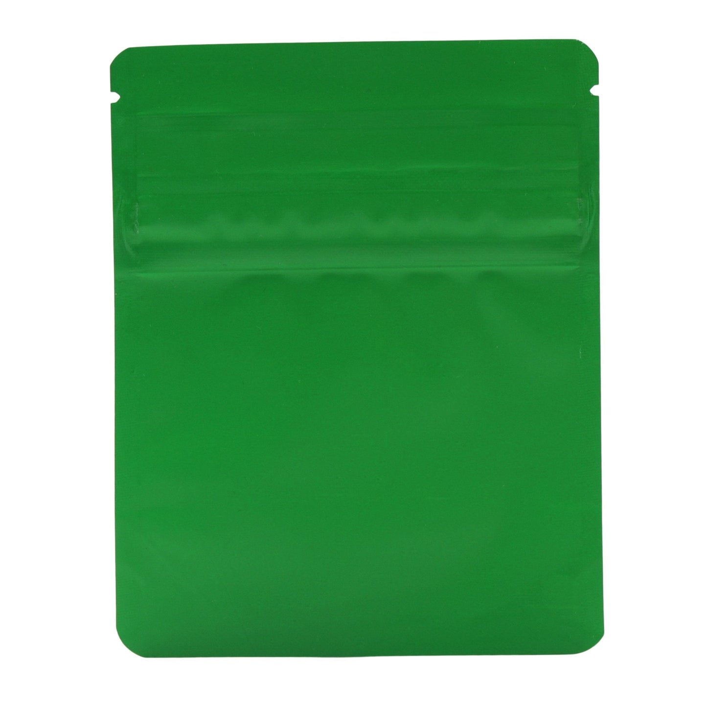 10-Pack Bag King Child-Resistant Opaque Wide Mouth Mylar Bag | 1/8th ounce Matte Green