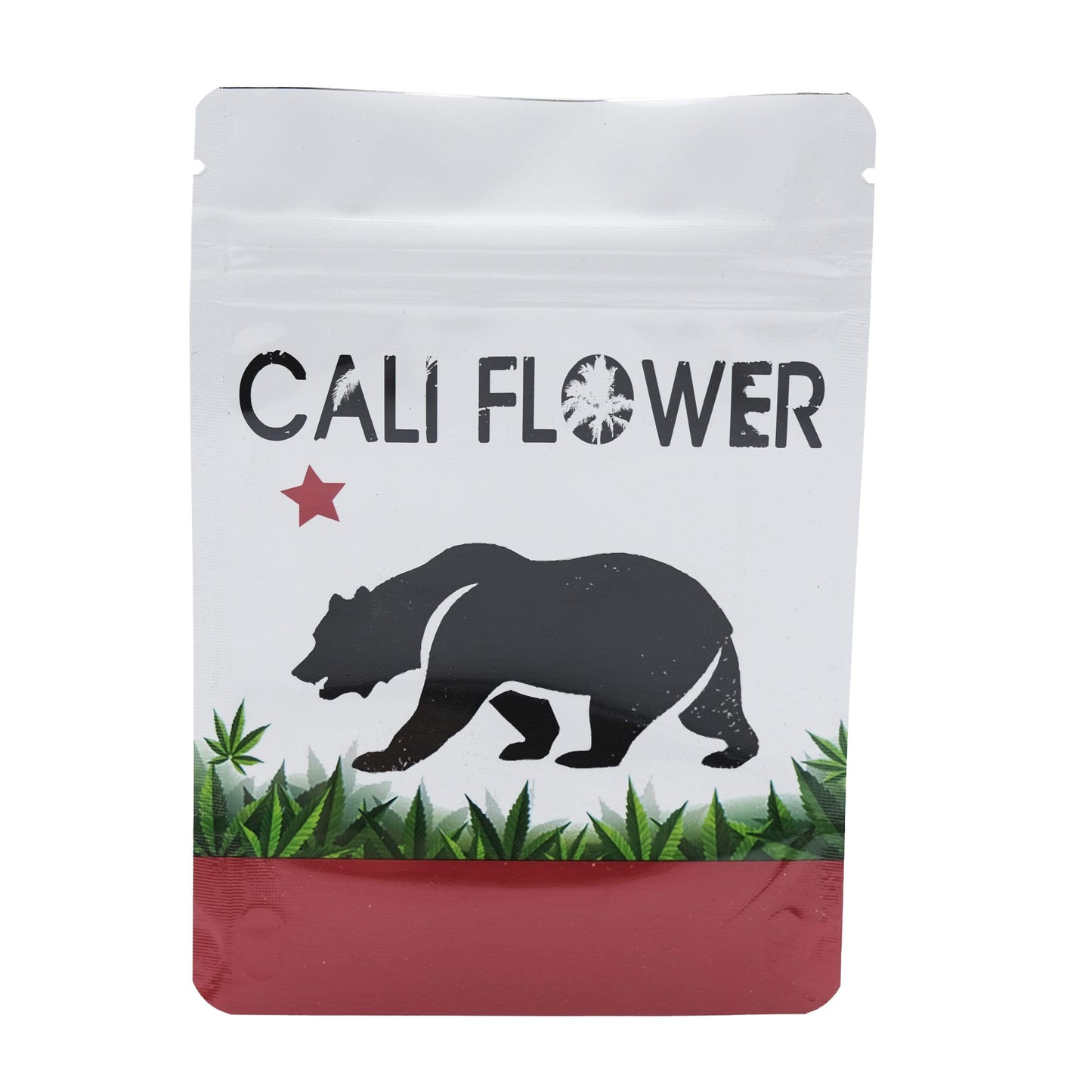 10-Pack Cali Flower Smell Proof Mylar Bag | 1/8th ounce to 1/4th ounce