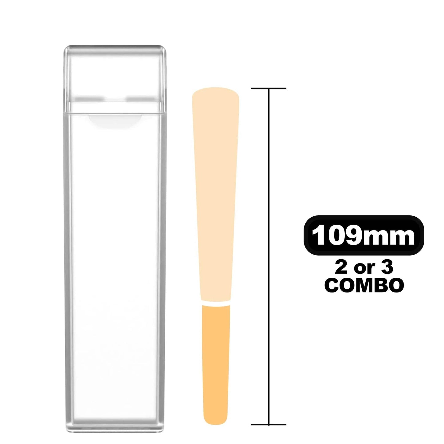 116mm Pinch & Flip Pre-Roll Box