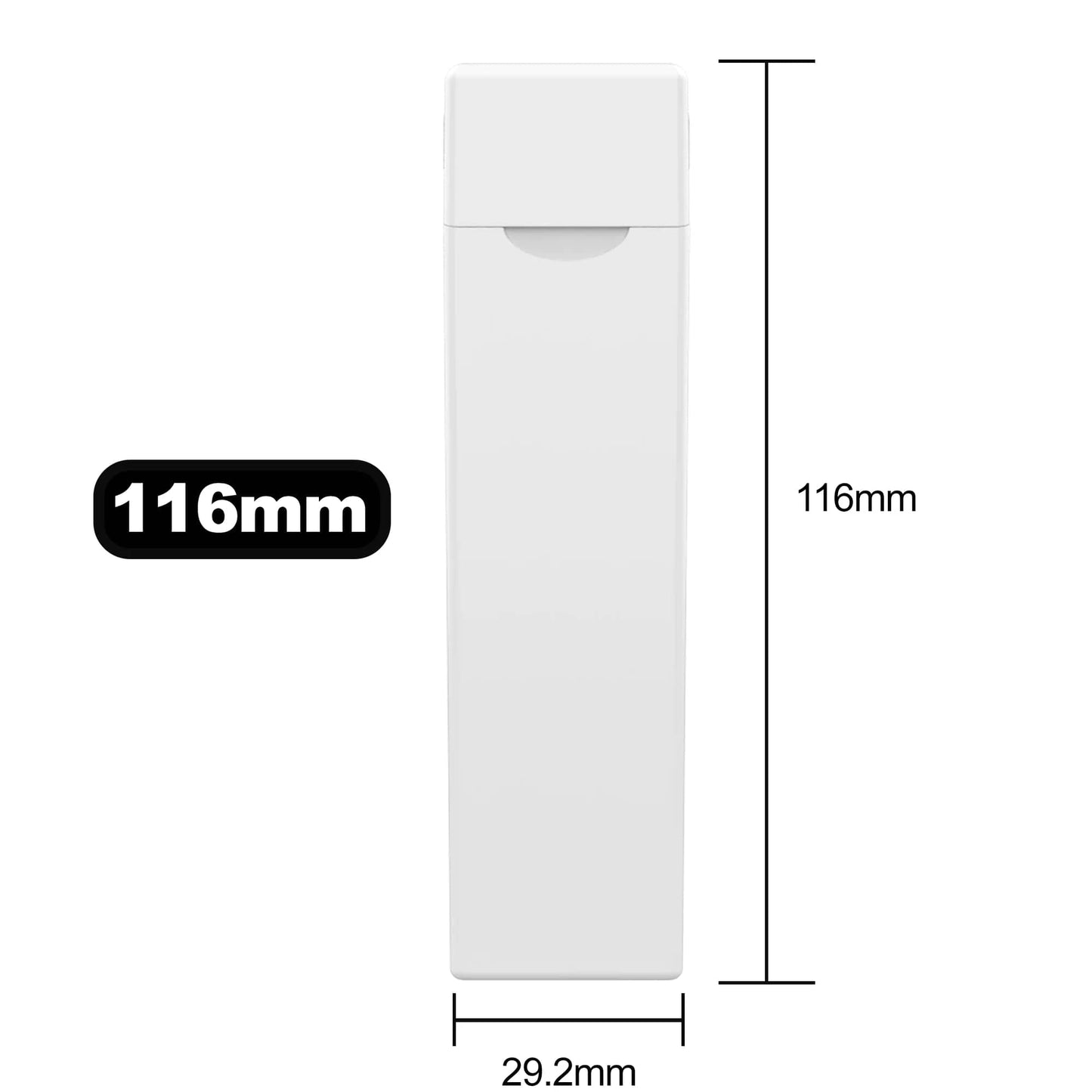 116mm Pinch & Flip Pre-Roll Box