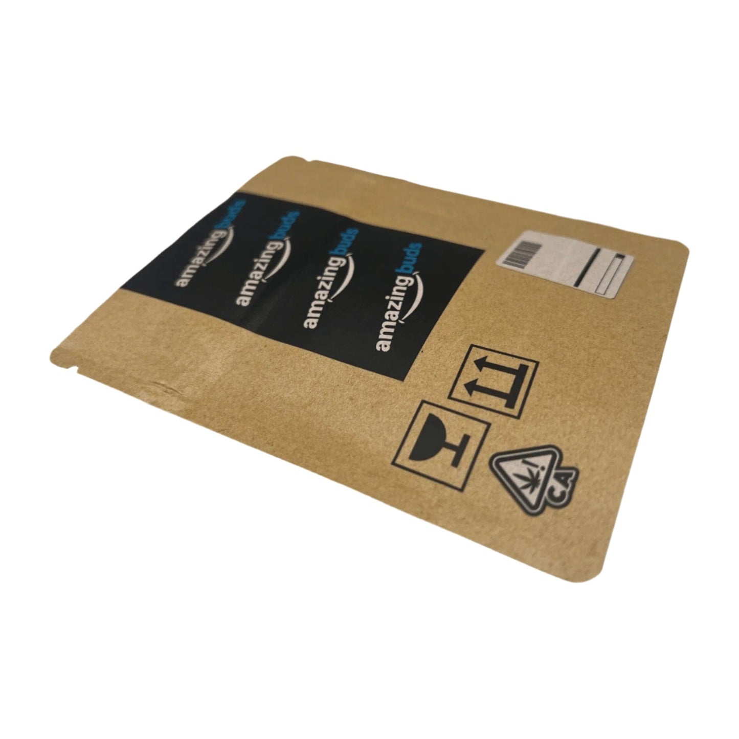 Bag King Amazing Buds Shipping Wide Mouth Child-Resistant Mylar Bag | 1/8 oz