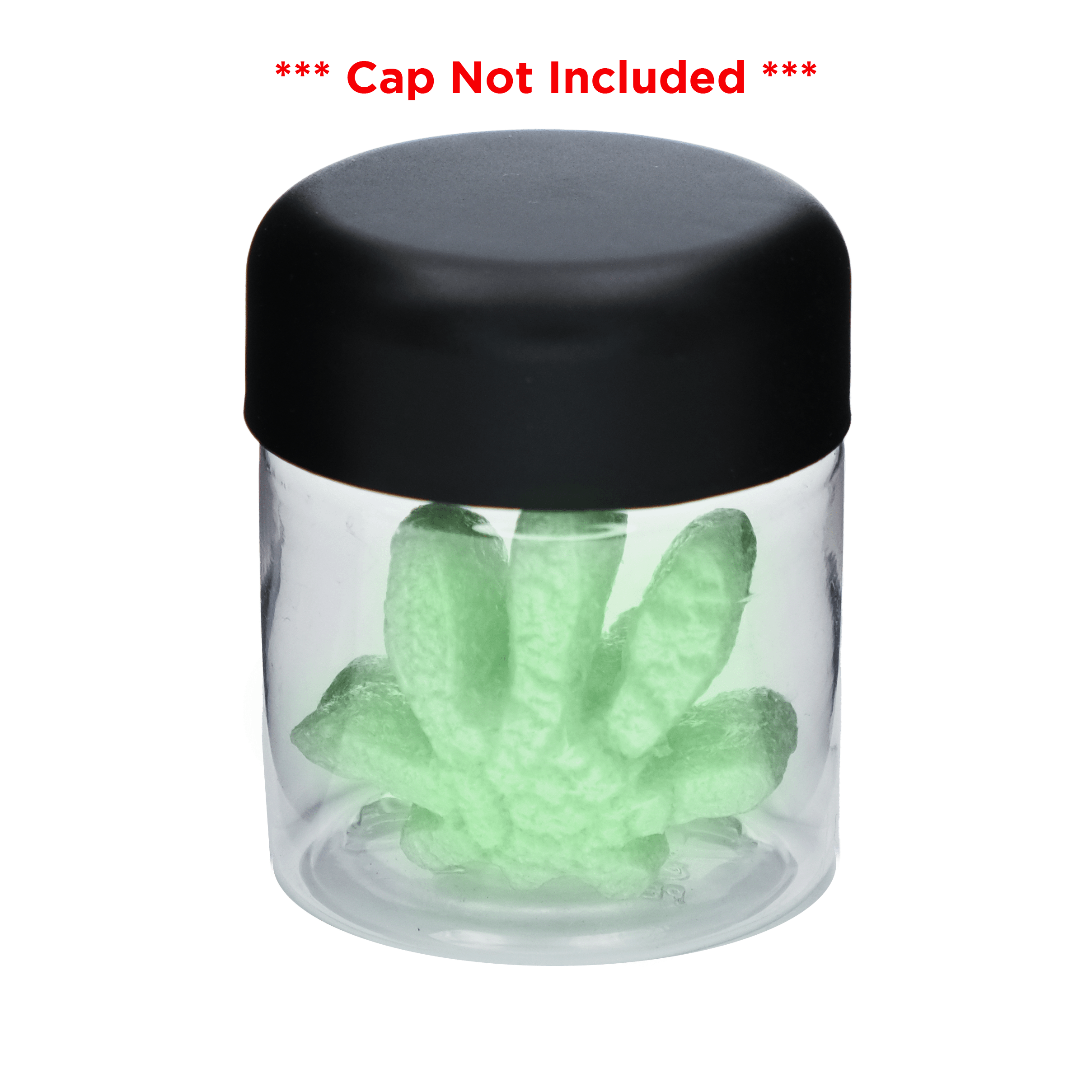 eBottles 1 gram PET Child-Resistant Straight Sided Jar 38/400