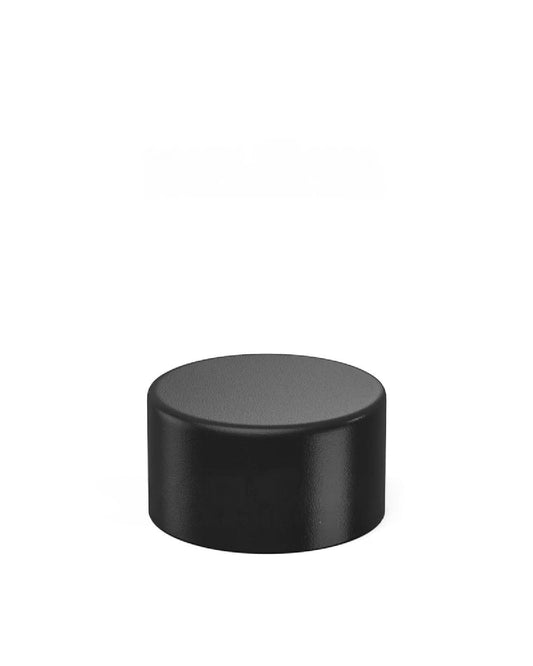 Smooth Plastic Child Resistant Plastic Caps for Wide Body Glass Tube | 28 mm