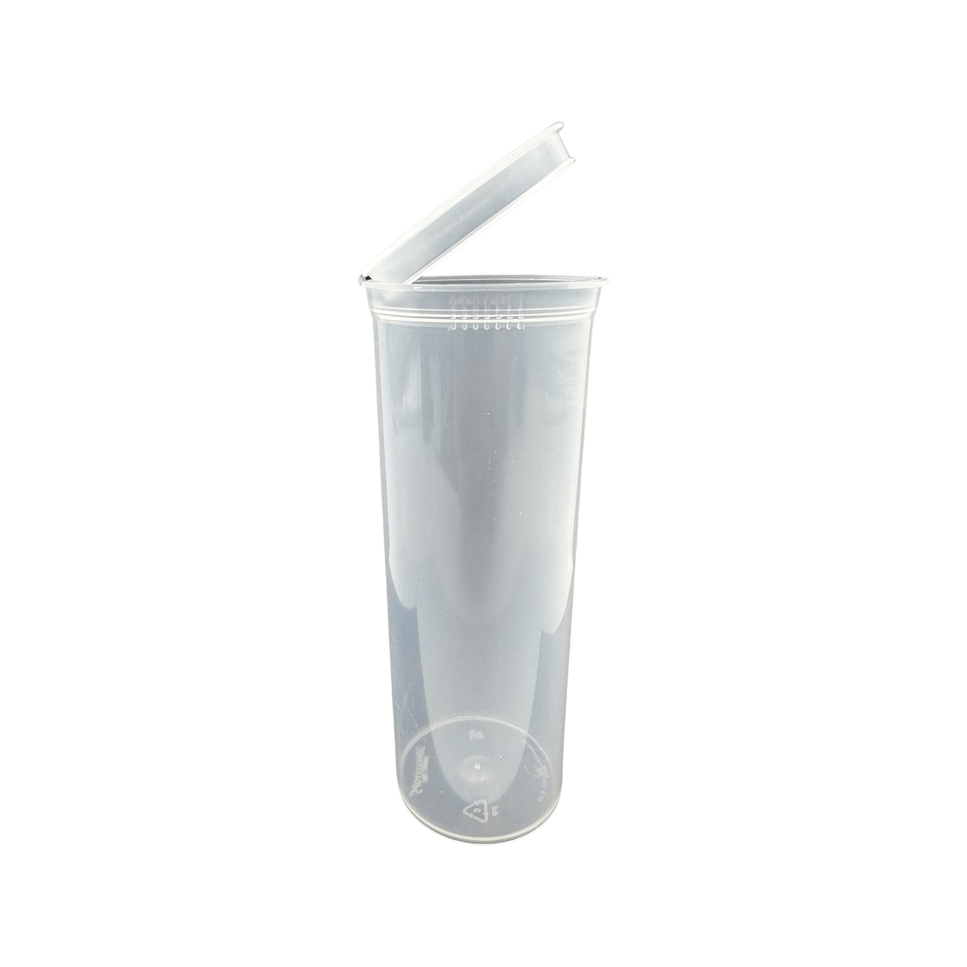 60 Dram Pop Top Child Resistant Bottles Clear