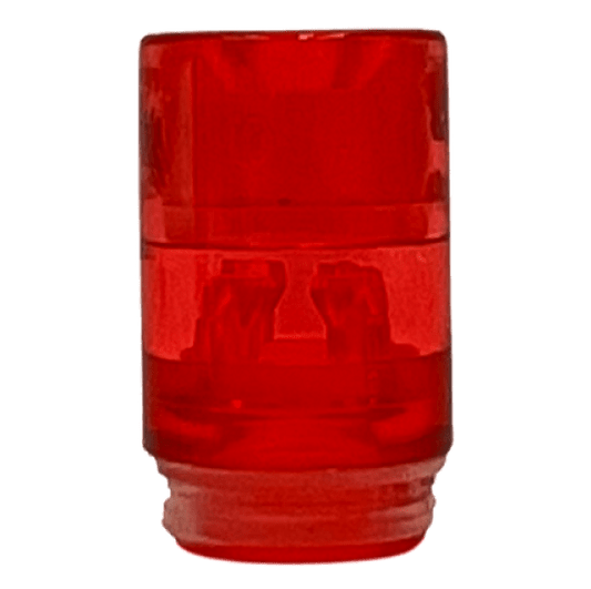 AVD Translucent Red Plastic Barrel Mouthpiece (Fits Eazy-Press Cartridge) Translucent Red