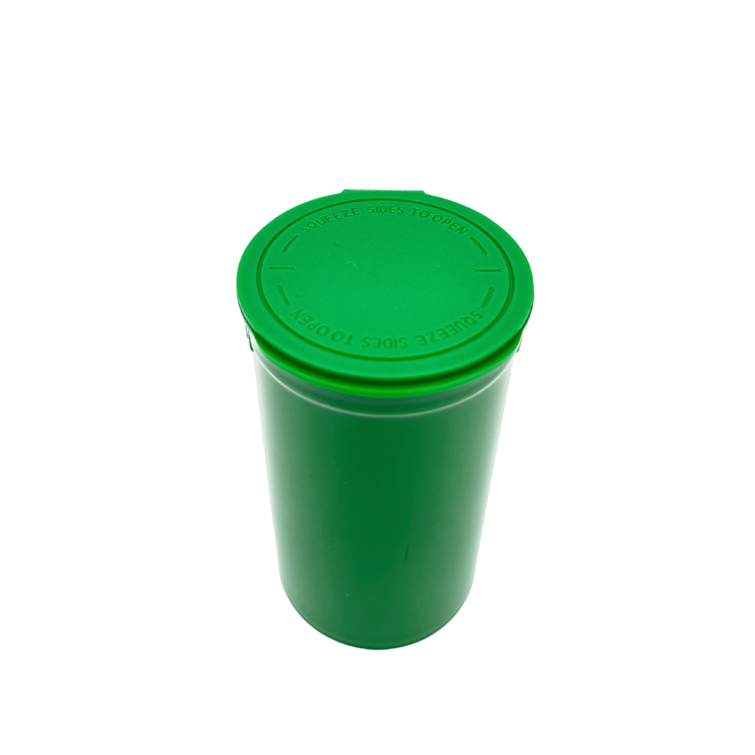 Bag King Child-Resistant Pop Top Bottle (19 dram)
