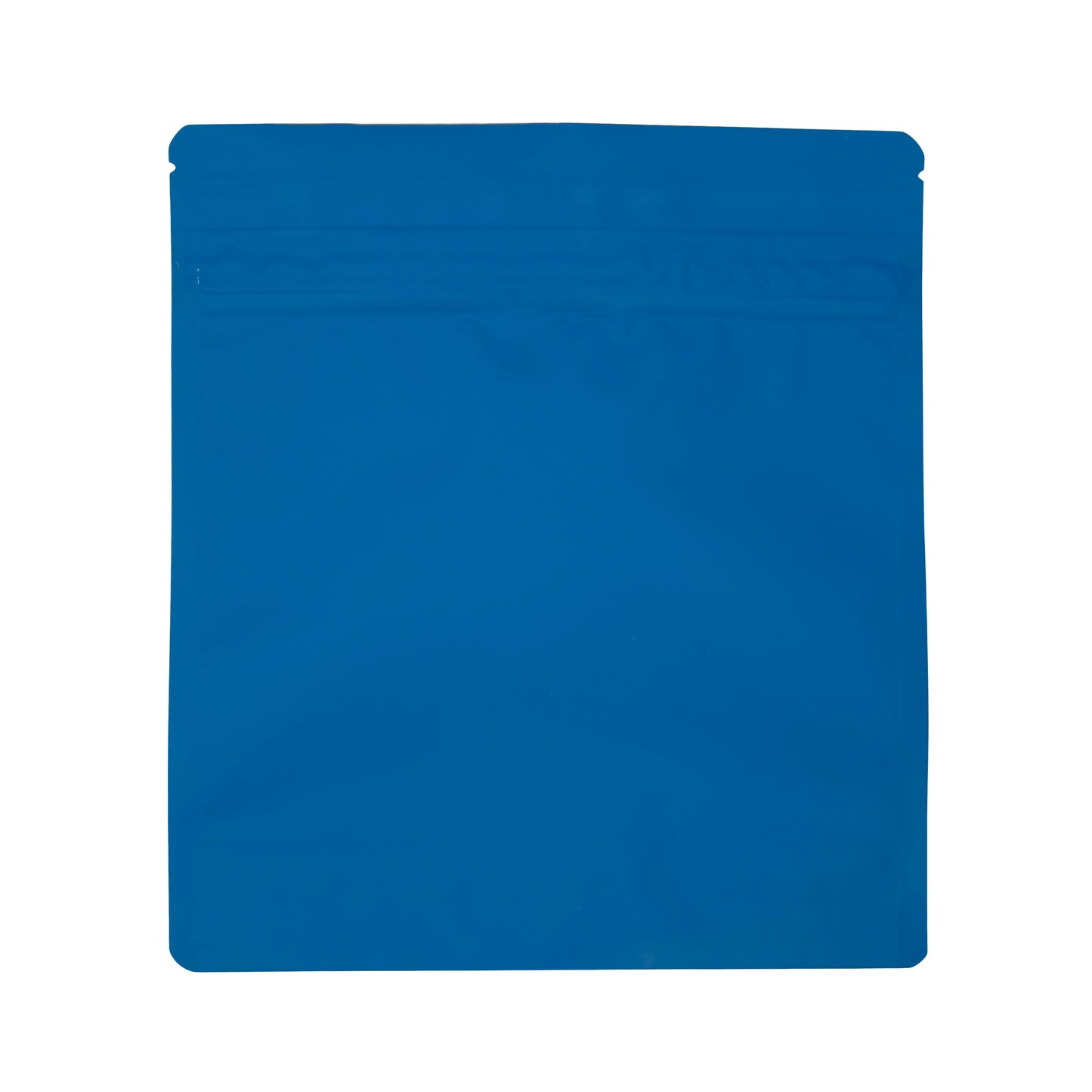 Bag King Child-Resistant Wide Mouth Bag (1 oz) 7" x 7.9" Matte Blue