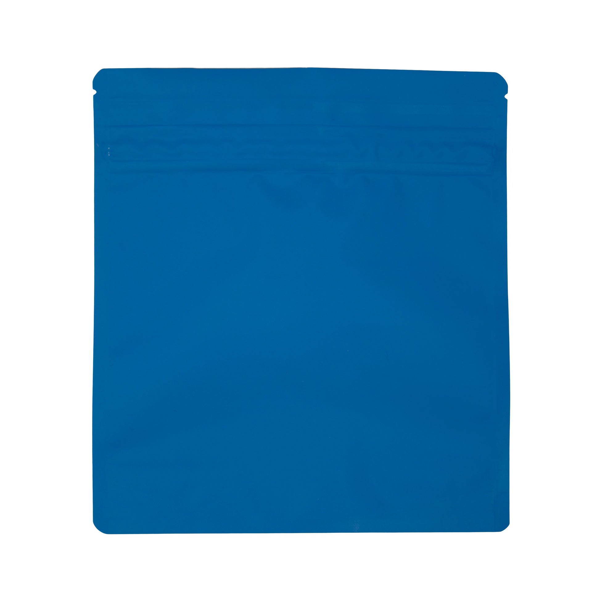 Bag King Child-Resistant Wide Mouth Bag (1 oz) 7" x 7.9" Matte Blue