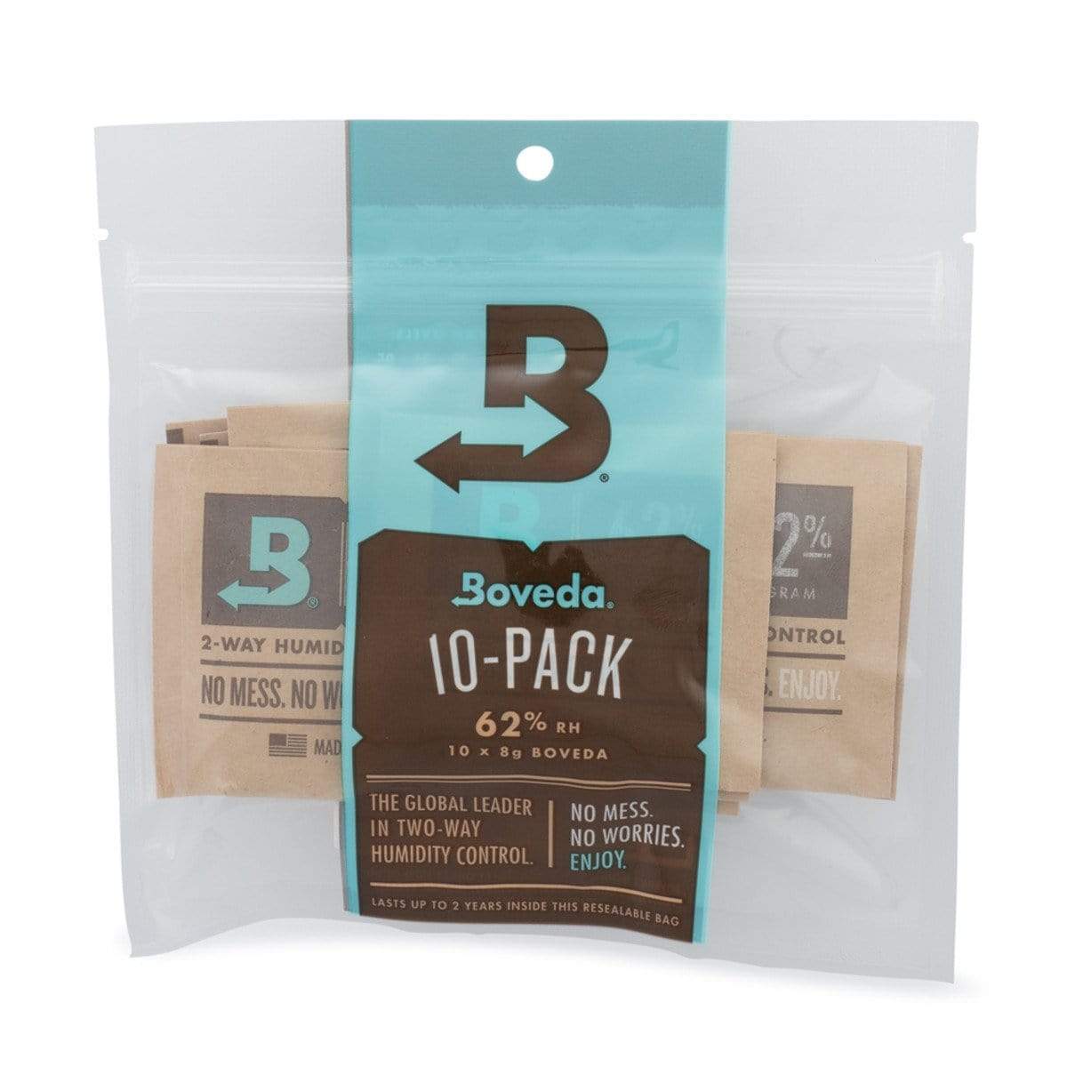 Boveda 62% RH (8 gram) - 10 Pack