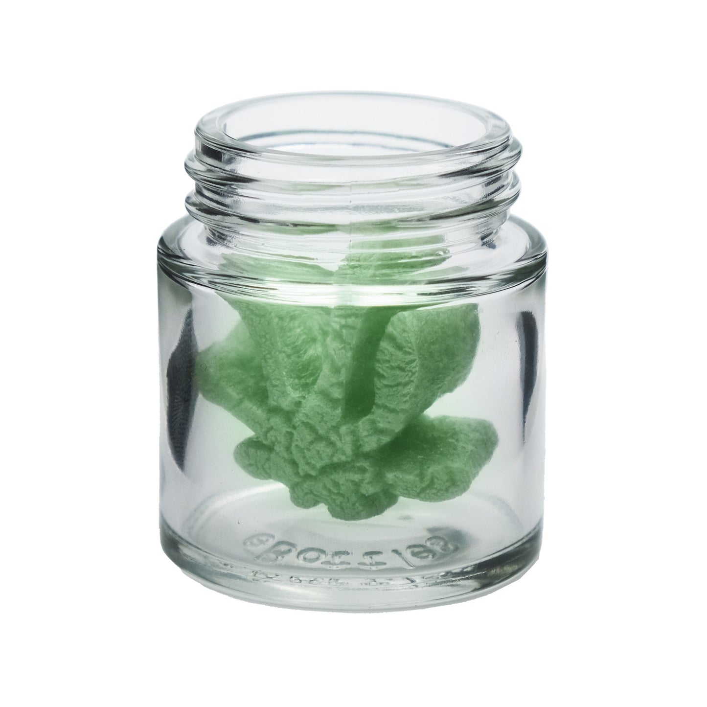 eBottles 1 Gram Glass Child-Resistant Straight Sided Jar 38/400