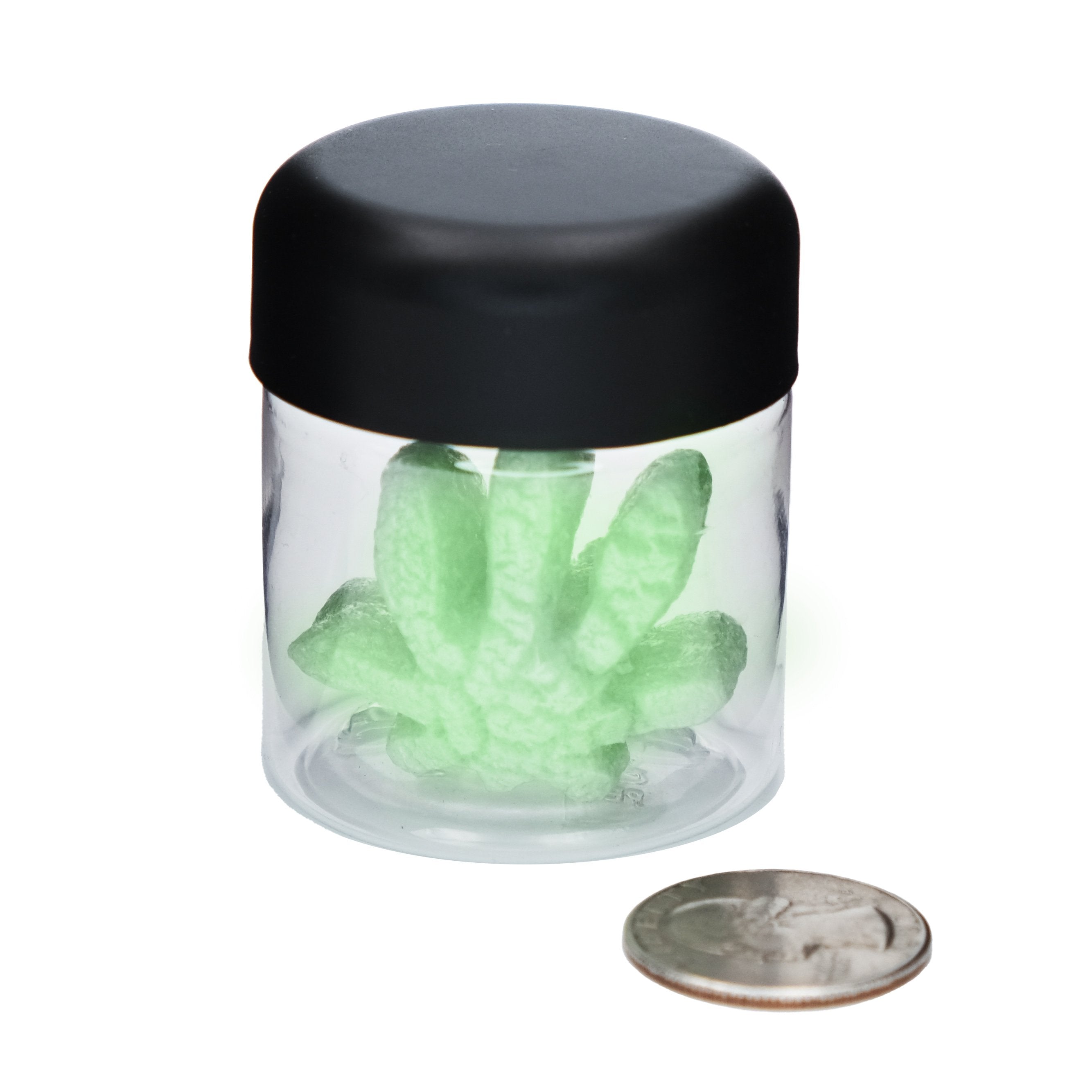 eBottles 1 gram PET Child-Resistant Straight Sided Jar 38/400