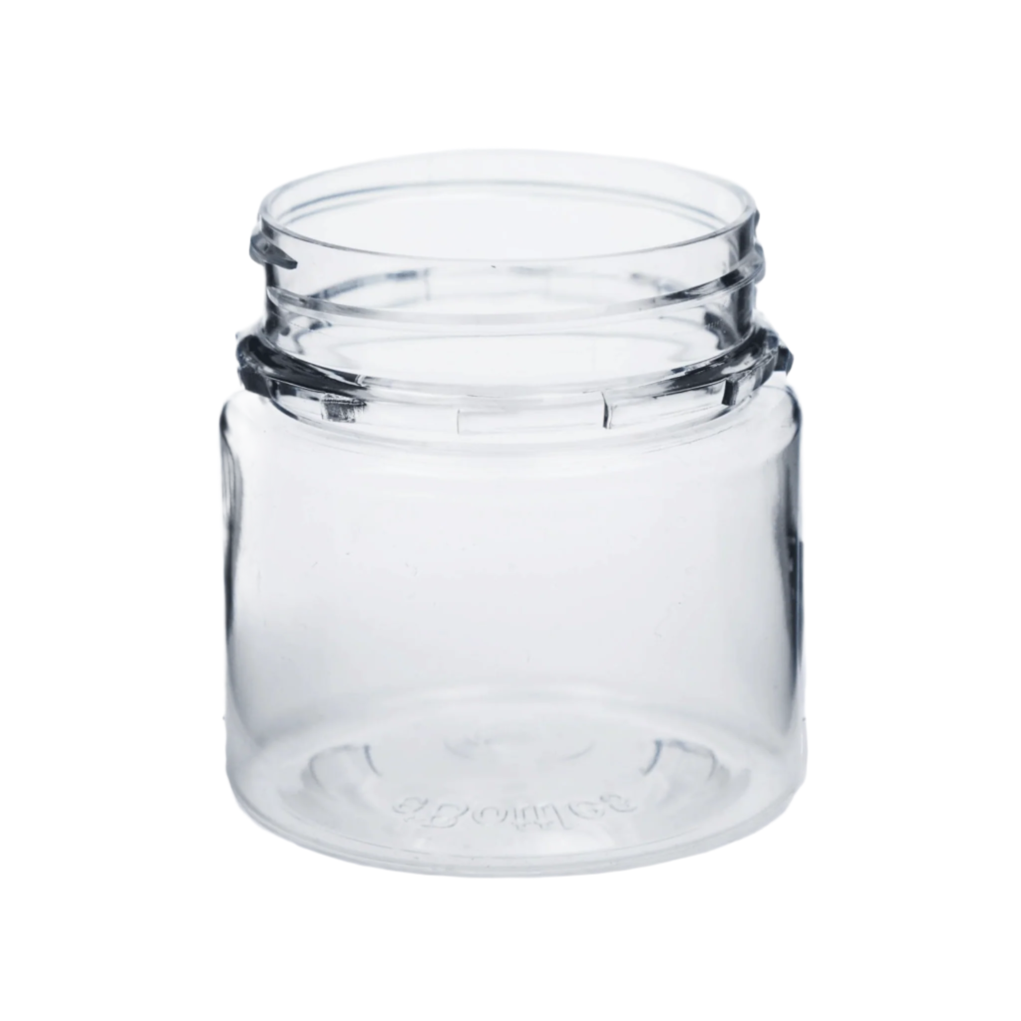 eBottles 30 Dram PET Child-Resistant Tamper Evident Straight Sided Jar 53/400