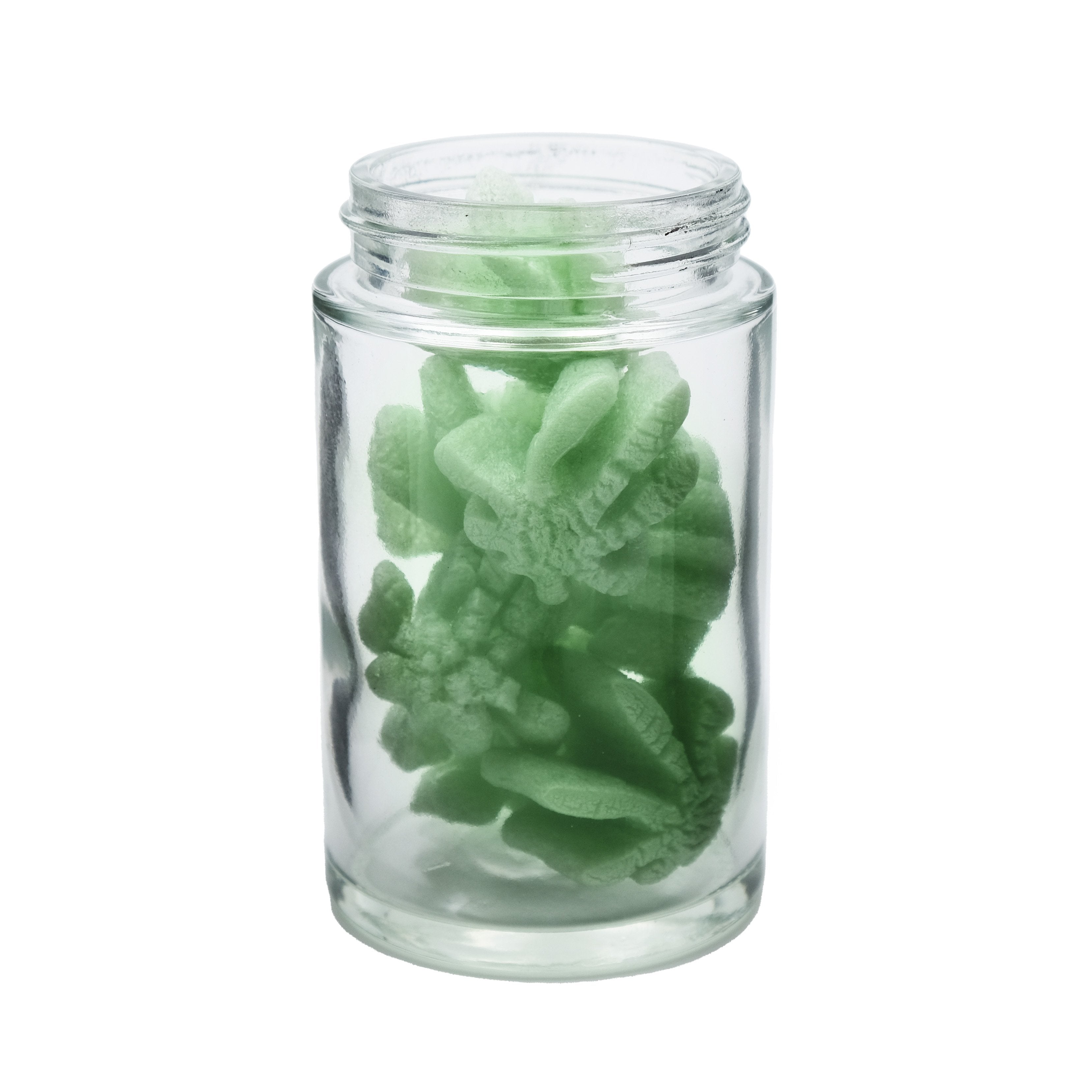 eBottles 6 oz Glass Child-Resistant Straight Sided Jar 53/400