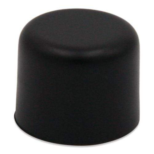 eBottles Child-Resistant PE-Lined Dome Cap (18/400) Matte Black