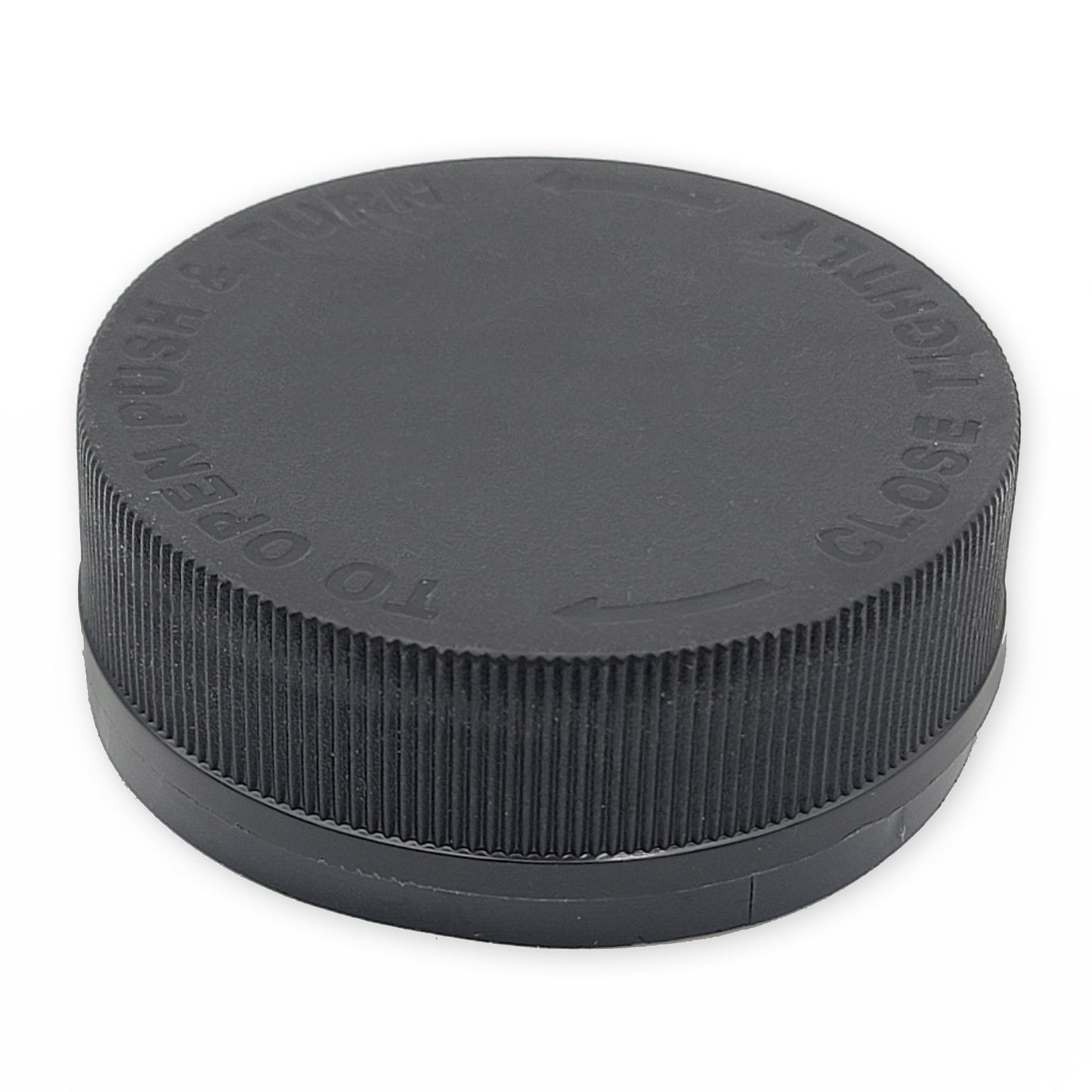 eBottles Child Resistant & Tamper Evident Ribbed 53/400 Cap Black