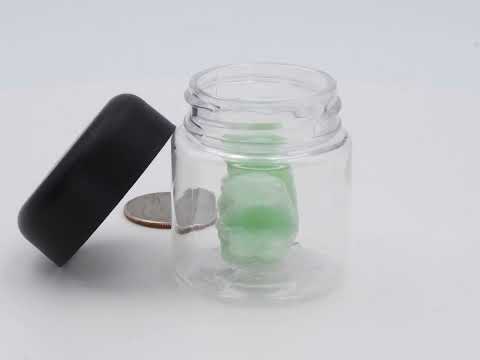 eBottles PET Child-Resistant Straight Sided Jar |  1 gram