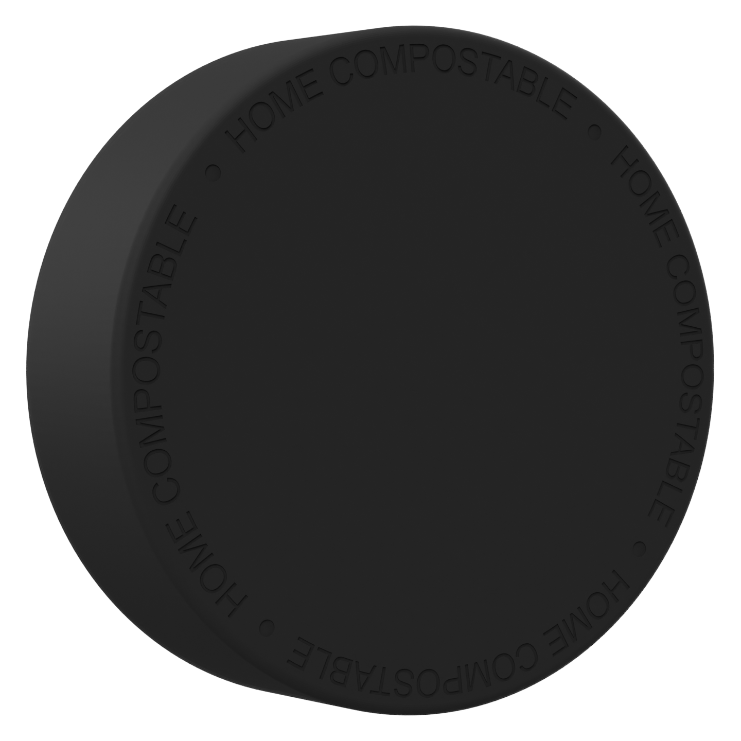 HumidiLid Child-Resistant Home Compostable 53mm Cap Black