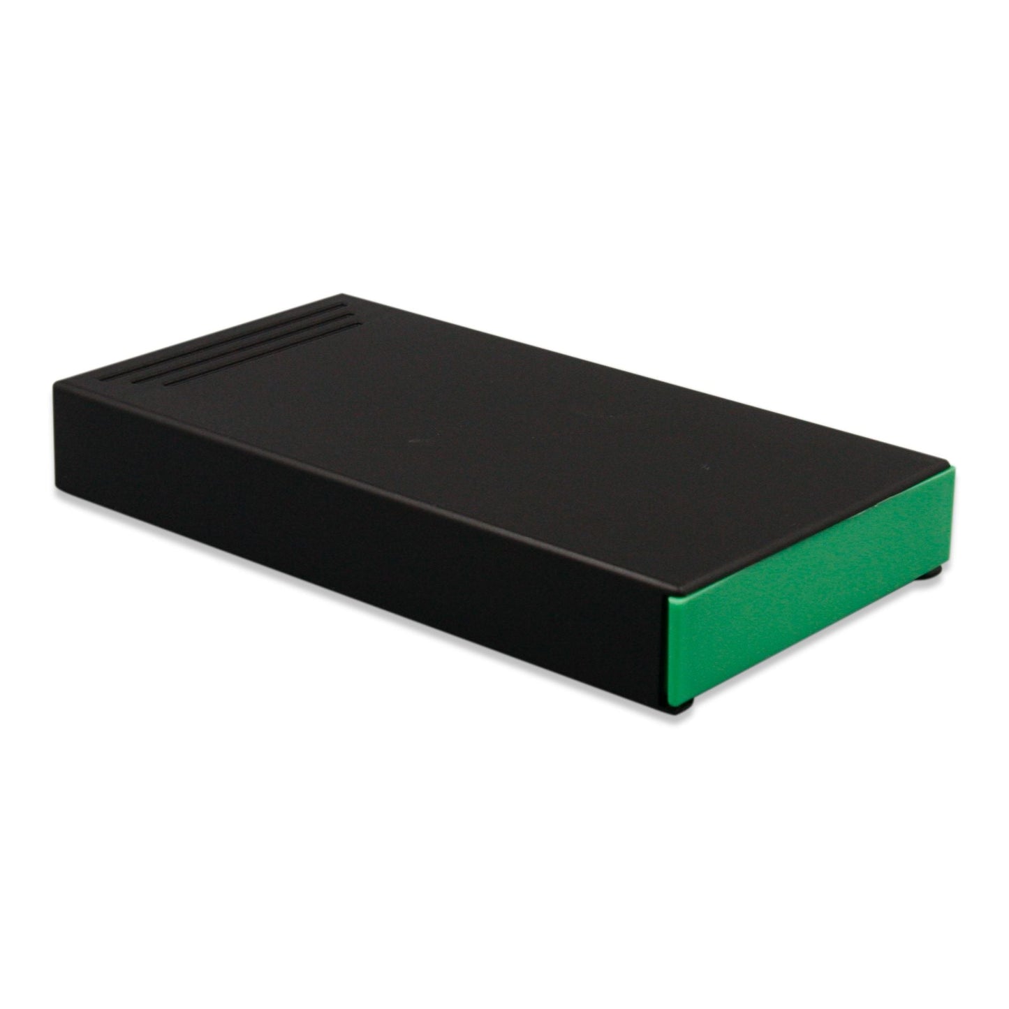 Pre-Roll / Edible Push and Pull Box 109mm Black / Green