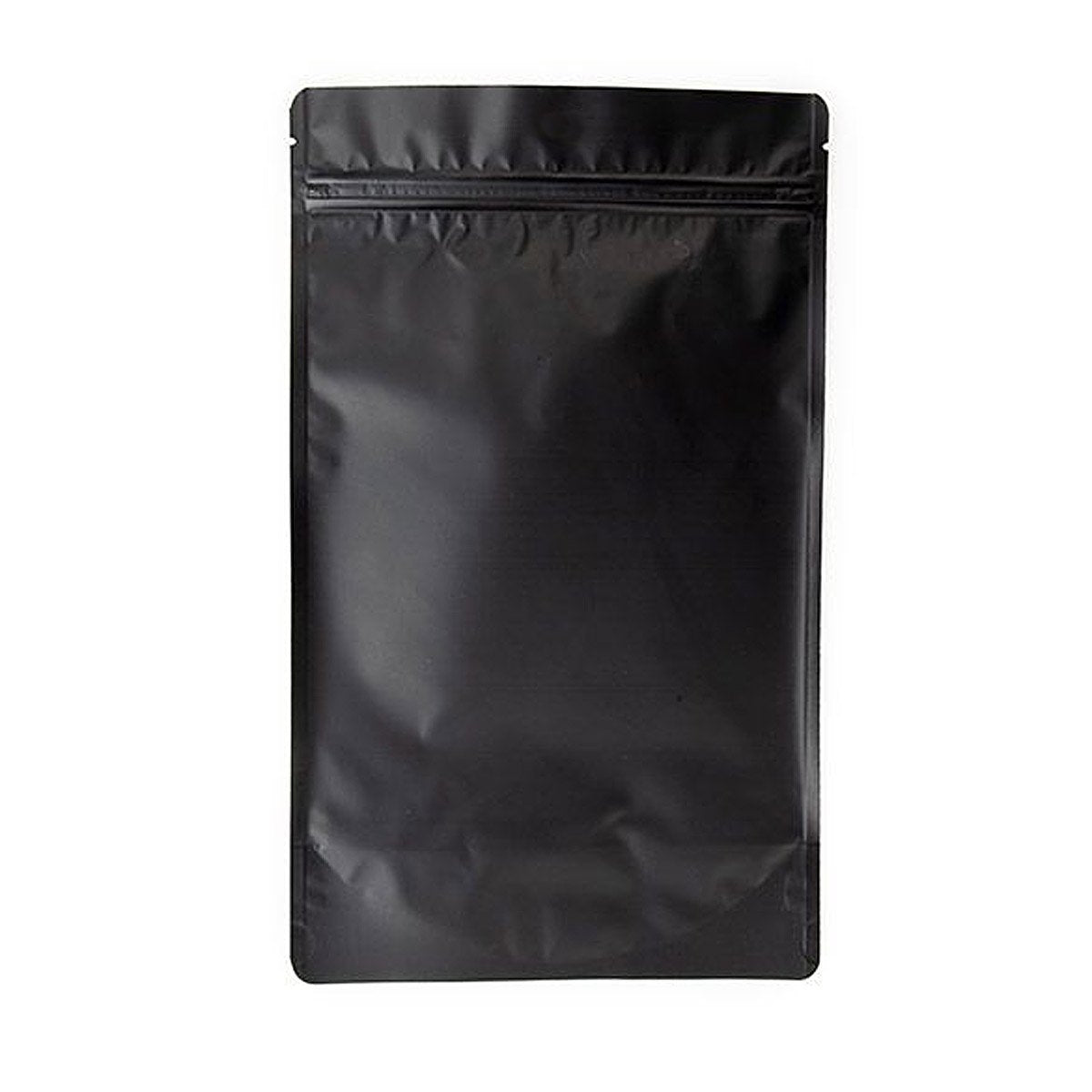 Stand Up Zipper Bag (1 Ounce +) Black