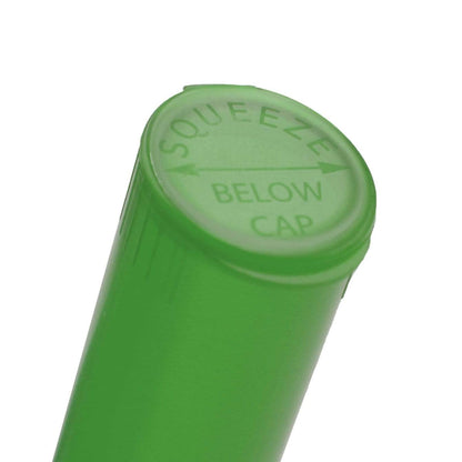 Translucent Squeeze Top Child-Resistant 78mm Pre-Roll Tube