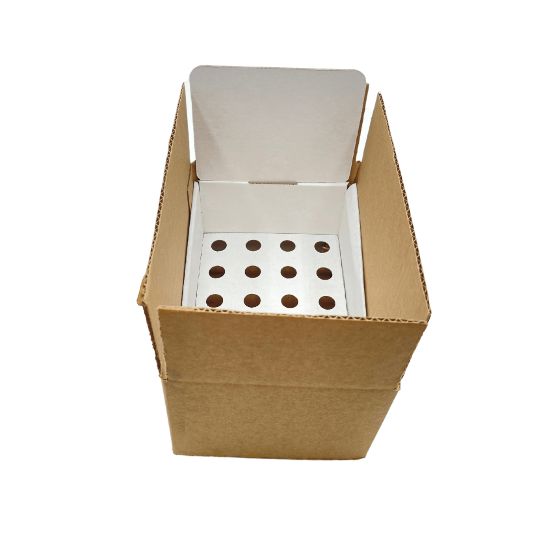 White Pop Counter Display - Small (Fits 24 Tubes)