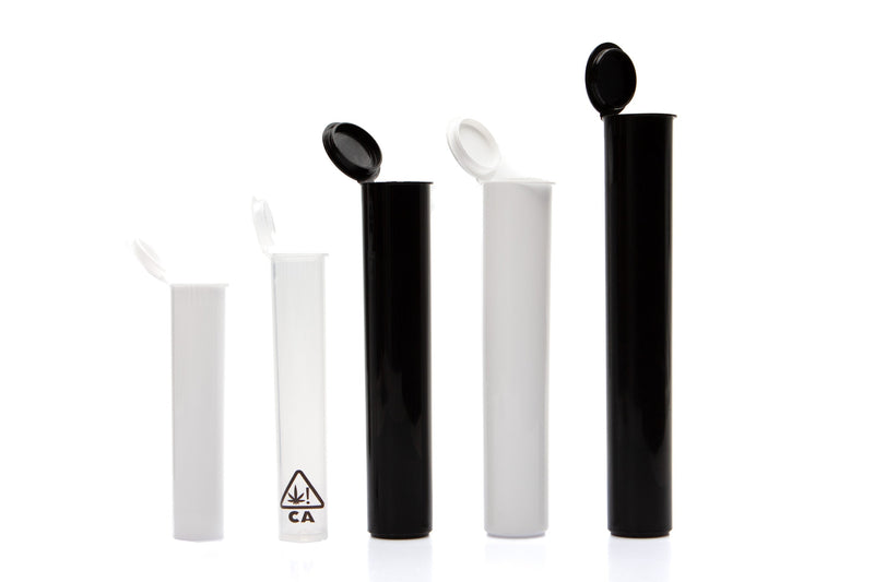 Plastic Pre-Roll & Vape Cartridge Tubes