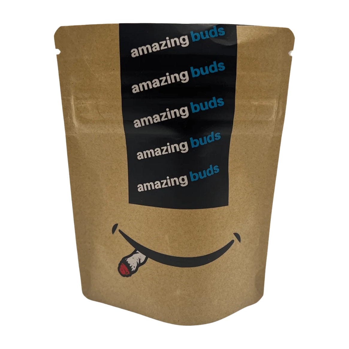10-Pack Bag King Amazing Buds Shipping Wide Mouth Child-Resistant Mylar Bag | 1/8th ounce
