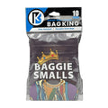 10-Pack Bag King Baggie Smalls Wide Mouth Child-Resistant Mylar Bag | 1/8th ounce