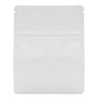 10-Pack Bag King Child-Resistant Opaque Wide Mouth Mylar Bag | 1/8th ounce Matte White