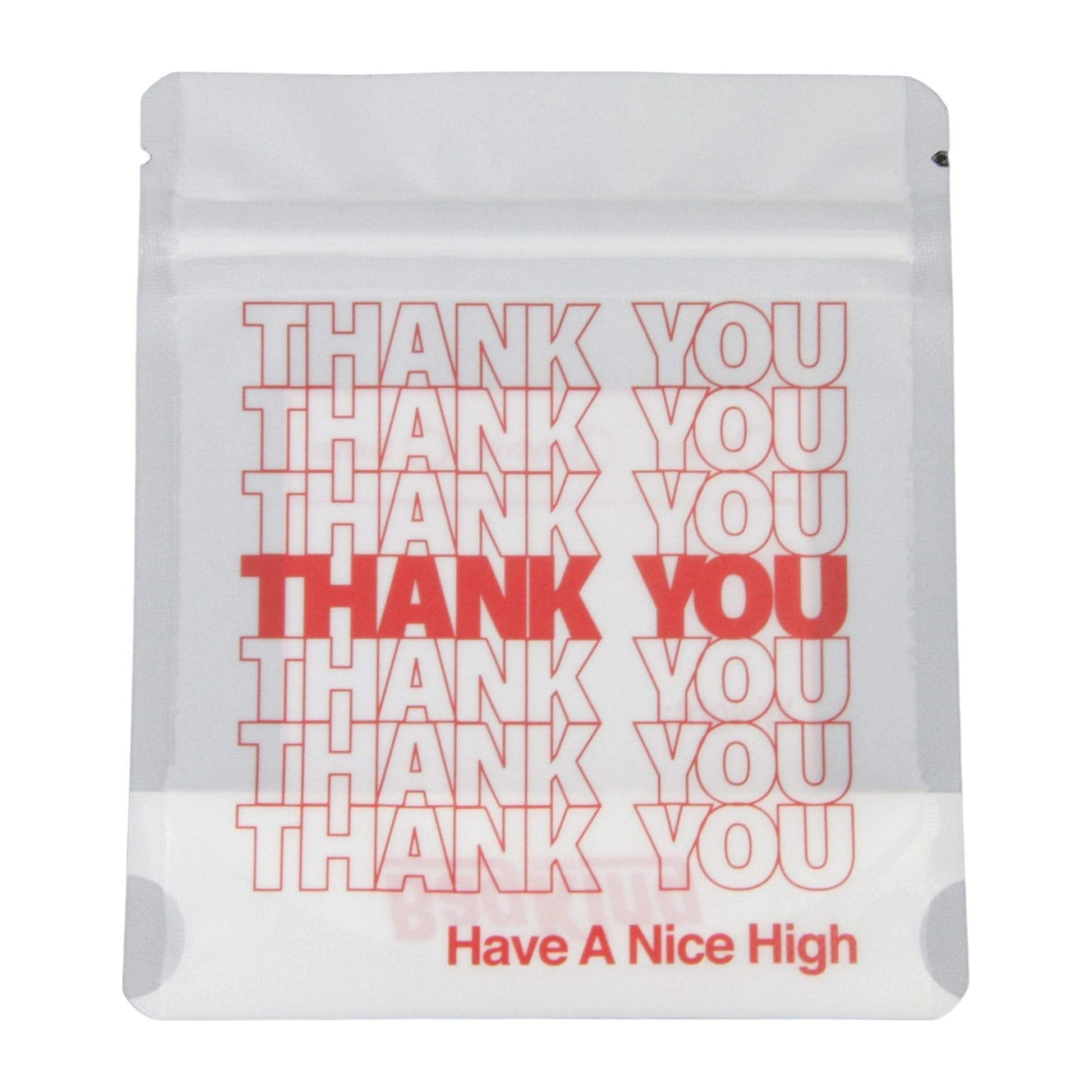 10-Pack Bag King Thank You Wide Mouth Mylar Bag | 1/8th ounce