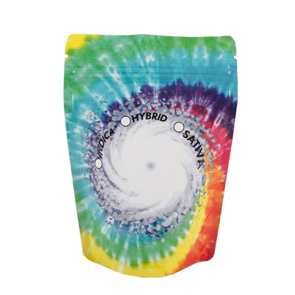10-Pack Tie Dye Smell Proof Mylar Bag | 1/8th ounce to 1/4th ounce