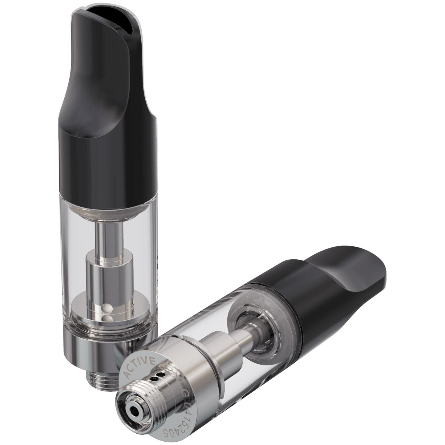 ACTIVE EZ Click™ XL Glass Plus Cartridge Single Unit (Less Than Box Qty) / Plastic Duckbill - Black