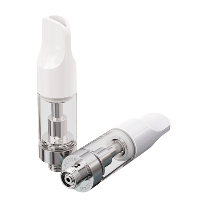 ACTIVE™ EZ Click XL Glass Plus Cartridge Single Unit (Less Than Box Qty) / Plastic Duckbill - White