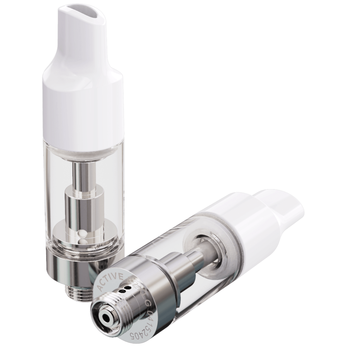 ACTIVE EZ Click™ XL Glass Plus Cartridge Single Unit (Less Than Box Qty) / Plastic Ellipse - White