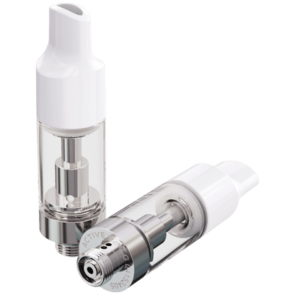 ACTIVE EZ Click™ XL Glass Plus Cartridge Single Unit (Less Than Box Qty) / Plastic Ellipse - White