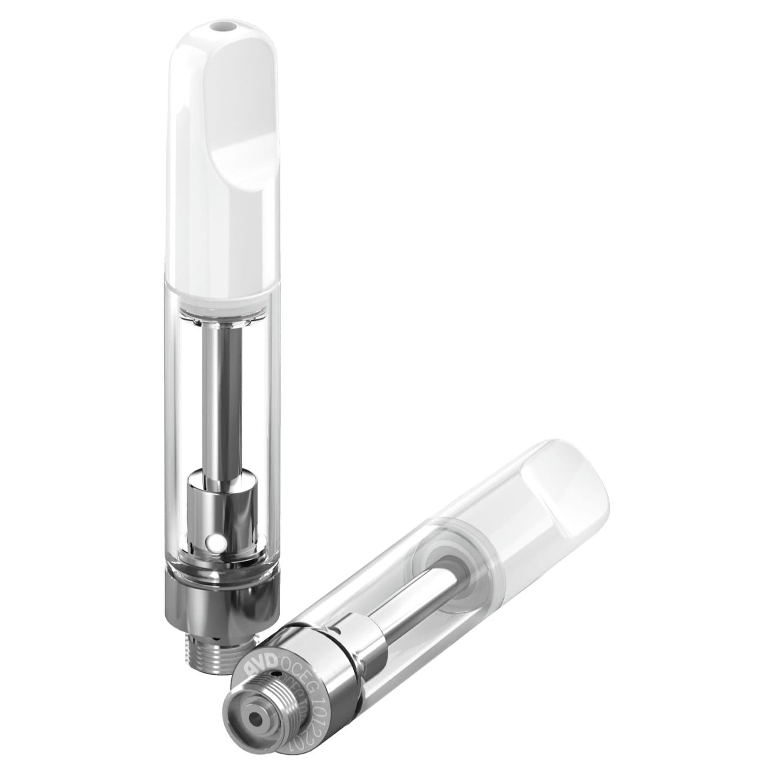AVD Ceramic Flat Mouthpiece (Fits EZ Click Cartridges Cartridge)