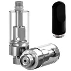 AVD Glass Cartridge (0.5ml, 2.0mm) with Mouthpiece Ceramic Flat Black