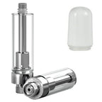 AVD Glass Cartridge (1.0ml, 1.0mm) with Mouthpiece Plastic White Bullet