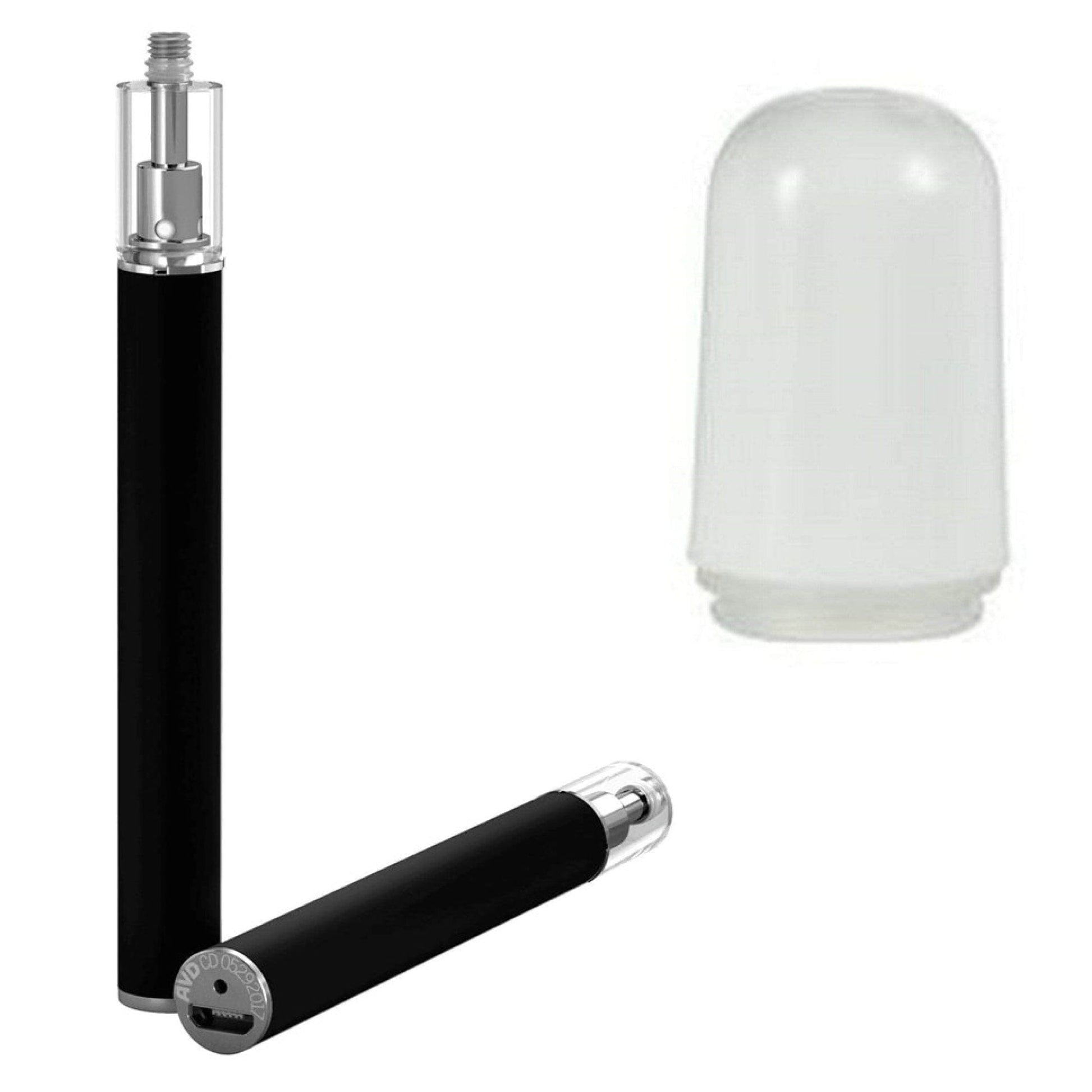 AVD Glass Threaded All in One Disposable (0.5 ml, 2.0mm) with Mouthpiece Bundle