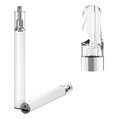 AVD Glass Threaded All in One Disposable (0.5 ml, 2.0mm) with Mouthpiece Bundle