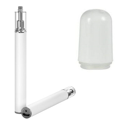 AVD Glass Threaded All in One Disposable (0.5 ml, 2.0mm) with Mouthpiece Bundle