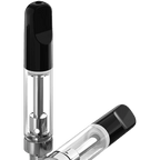 AVD Glass Vape Cartridge and Mouthpiece Bundle BOGO Flat Black