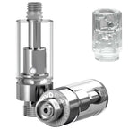 AVD GoodCarts 0.5mL - 1mL Glass Cartridges with Mouthpieces .5mL / 2.0mm / Plastic Clear Barrel Vortex