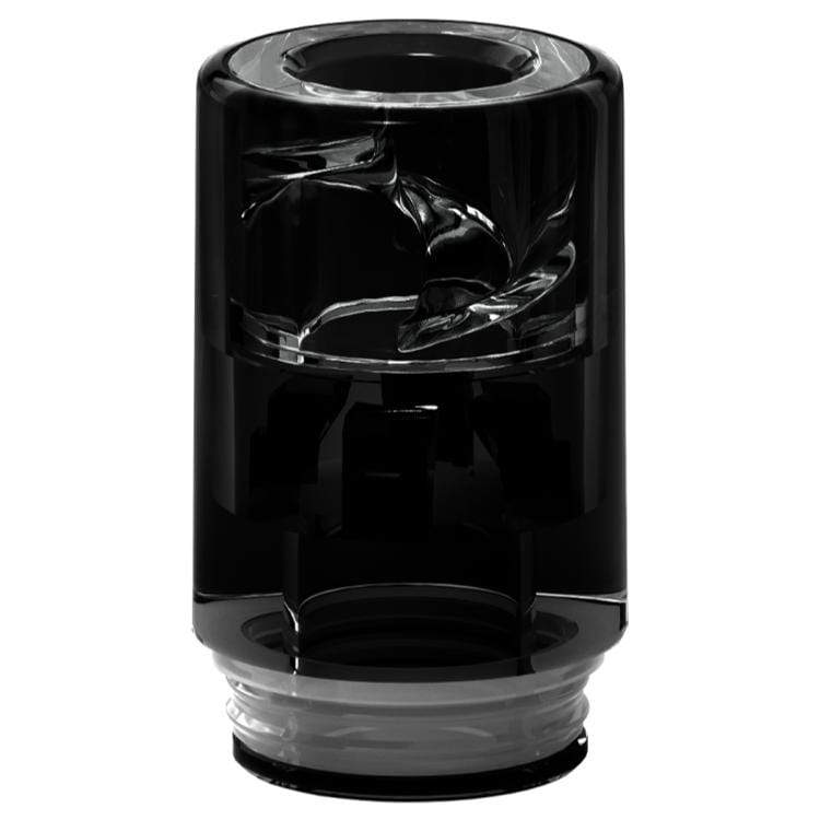 AVD Plastic Barrel Vortex Mouthpiece (Fits EZ Click Cartridge) Black