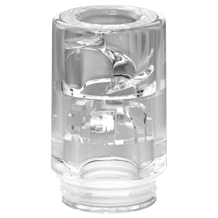 AVD Plastic Barrel Vortex Mouthpiece (Fits EZ Click Cartridge) Clear