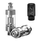 AVD Polyresin Cartridge (0.5ml, 2.0mm) with Mouthpiece Clear Black Plastic Barrel Vortex / Bundle of 100