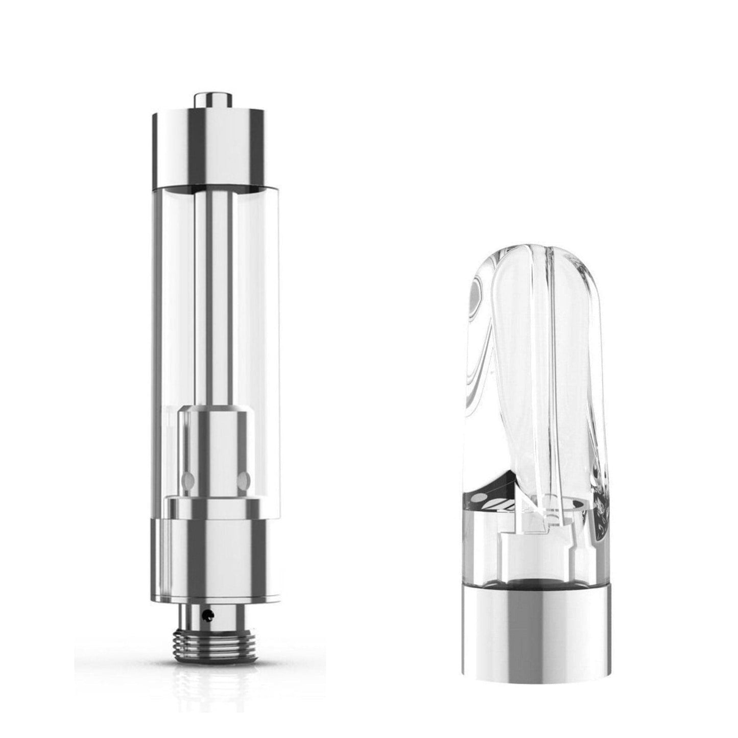 AVD Resin Cartridge (1.0ml, 2.0mm) with Mouthpiece Plastic Flat Clear