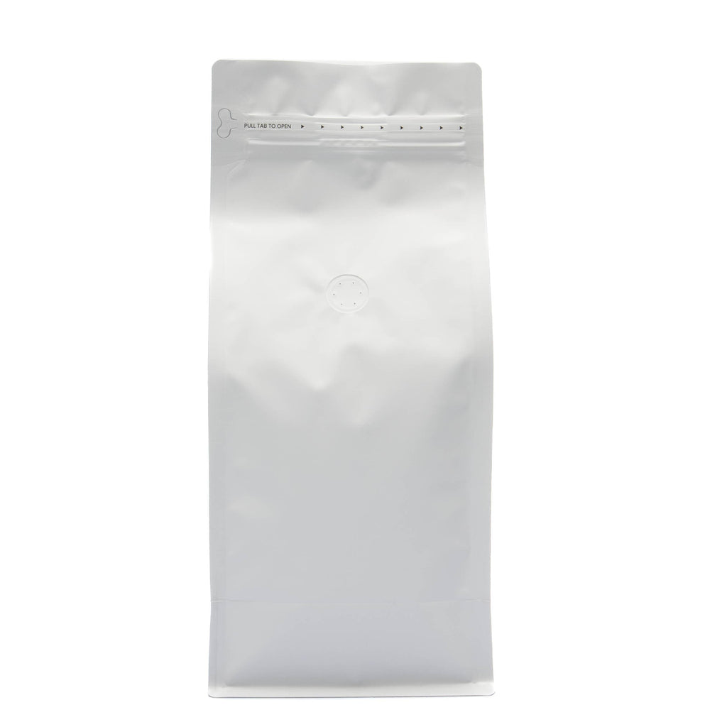 Bag King 2 lb. Block Bottom Coffee Bag with Degassing Valve
